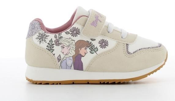 Cream Disney Frozen Sneakers, Kids Girls, , medium