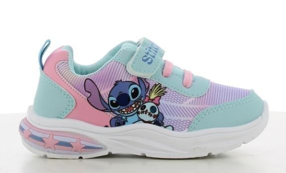 Multicolour Stitch And Angel Sneakers, Kids Girls, , large image number 0
