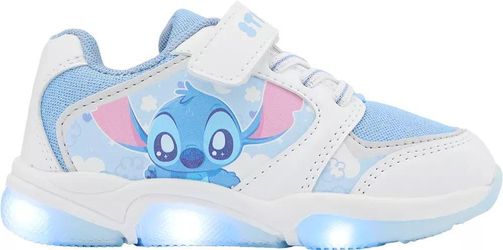 Blue Printed Sneakers, Kids Girls, , large image number 1