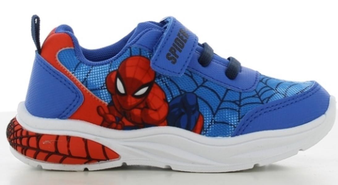 Blue Spider-Man Sneakers, Kids Boys, , medium