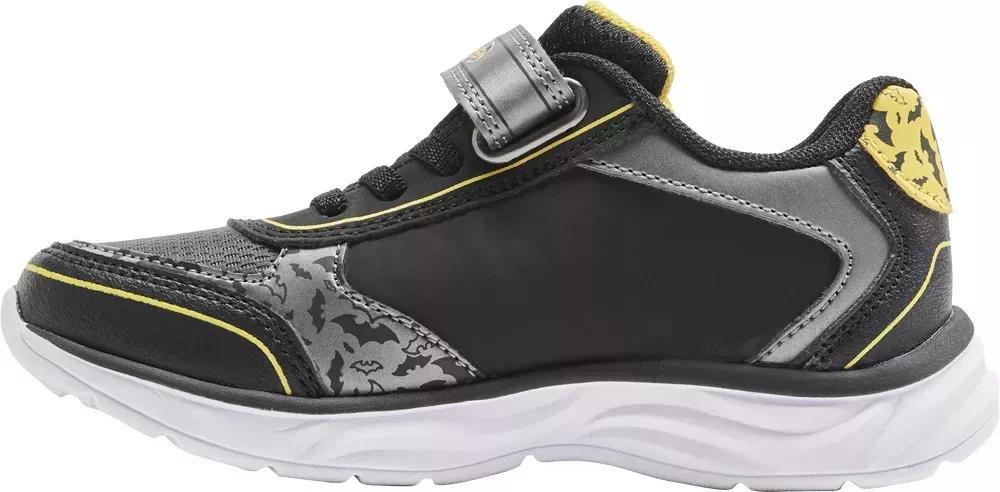 Grey Batman Velcro Shoes, Kids Boys, , large image number 3