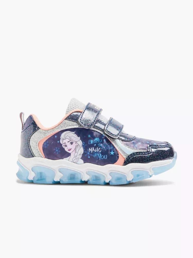 Navy Frozen Sneakers, Kids Girls, , large image number 0