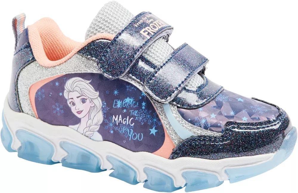 Navy Frozen Sneakers, Kids Girls, , large image number 1
