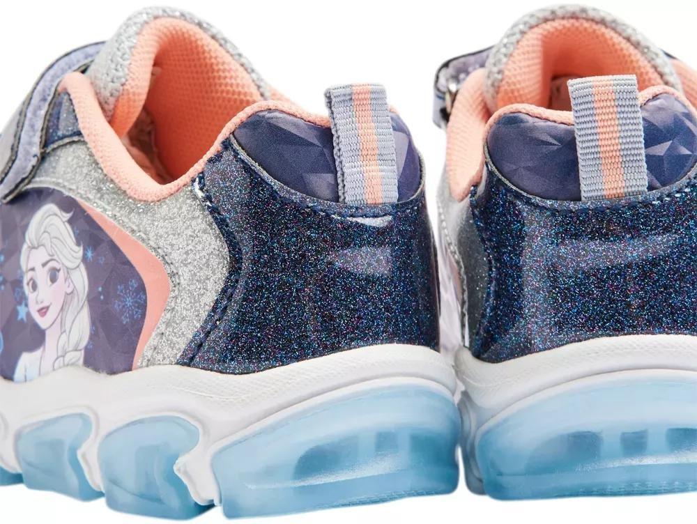 Navy Frozen Sneakers, Kids Girls, , large image number 5