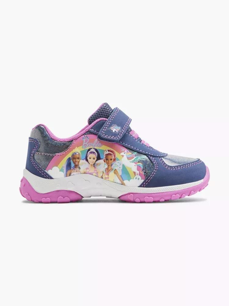 Navy Barbie Sneakers, Kids Girls, , large image number 0