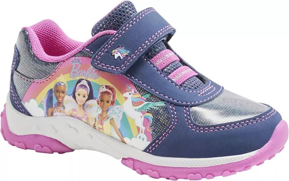 Navy Barbie Sneakers, Kids Girls, , large image number 1