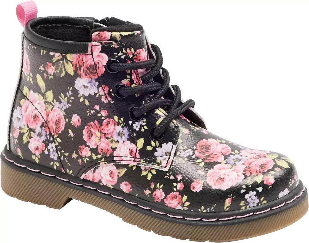 Black Ankle Boots, Kids Girls, , large image number 1