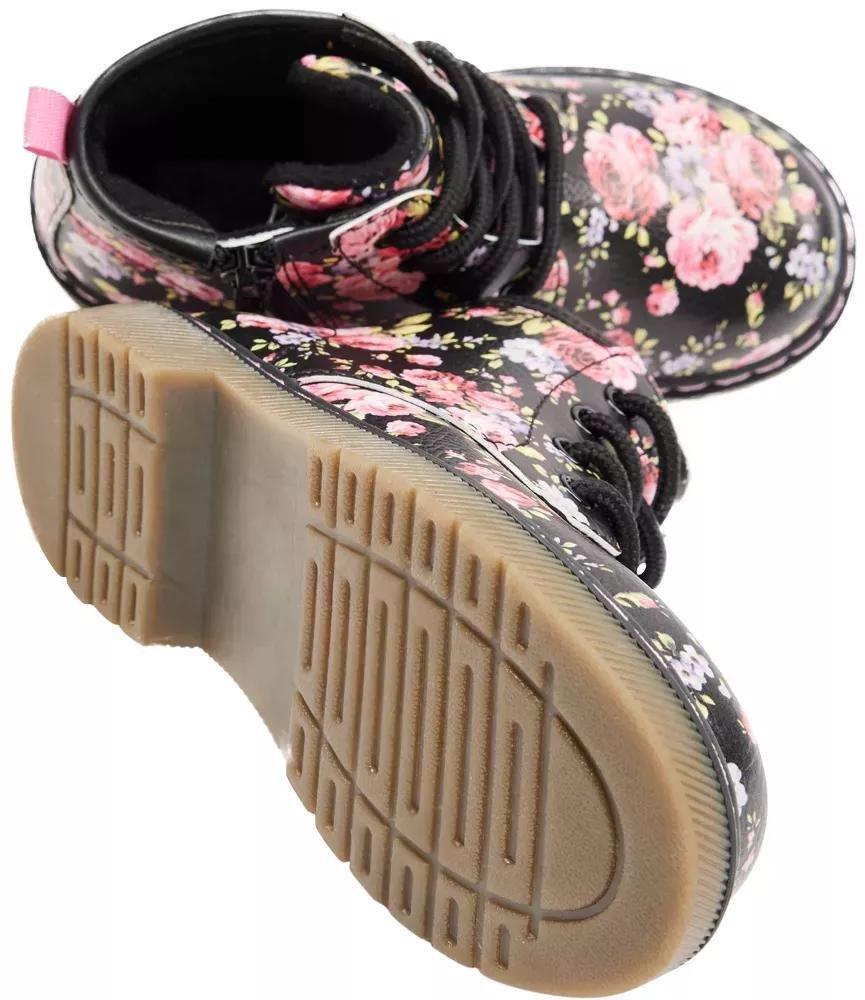 Black Ankle Boots, Kids Girls, , large image number 4