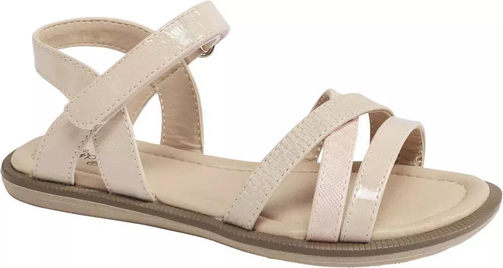 Beige Strappy Sandal, Kids Girls, , large image number 1