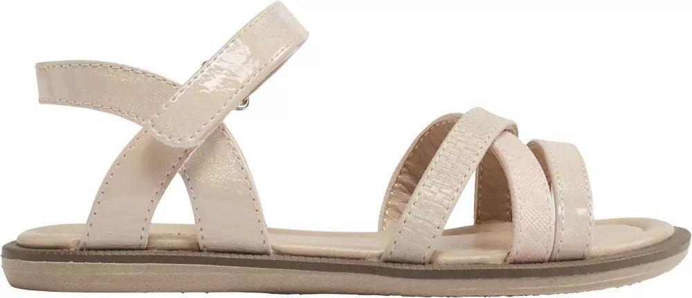 Beige Strappy Sandal, Kids Girls, , large image number 2