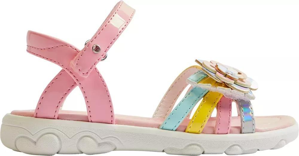 Pink Ankle Strap Sandal, Kids Girls, , large image number 1