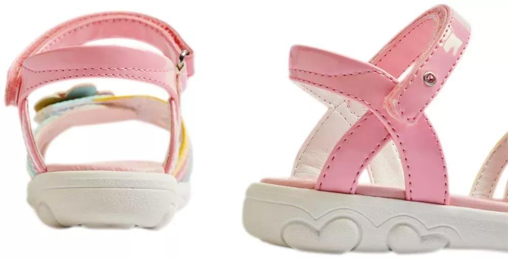 Pink Ankle Strap Sandal, Kids Girls, , large image number 5