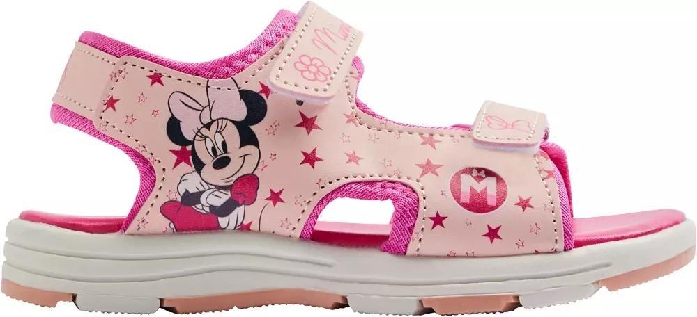 Minnie Mouse - Pink Sneakers With Woven Flower Details, Kids Girl