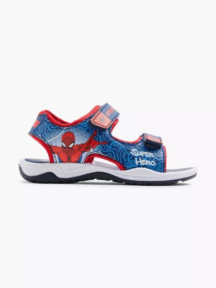 Blue Spiderman Sandal, Kids Boys, , large image number 0