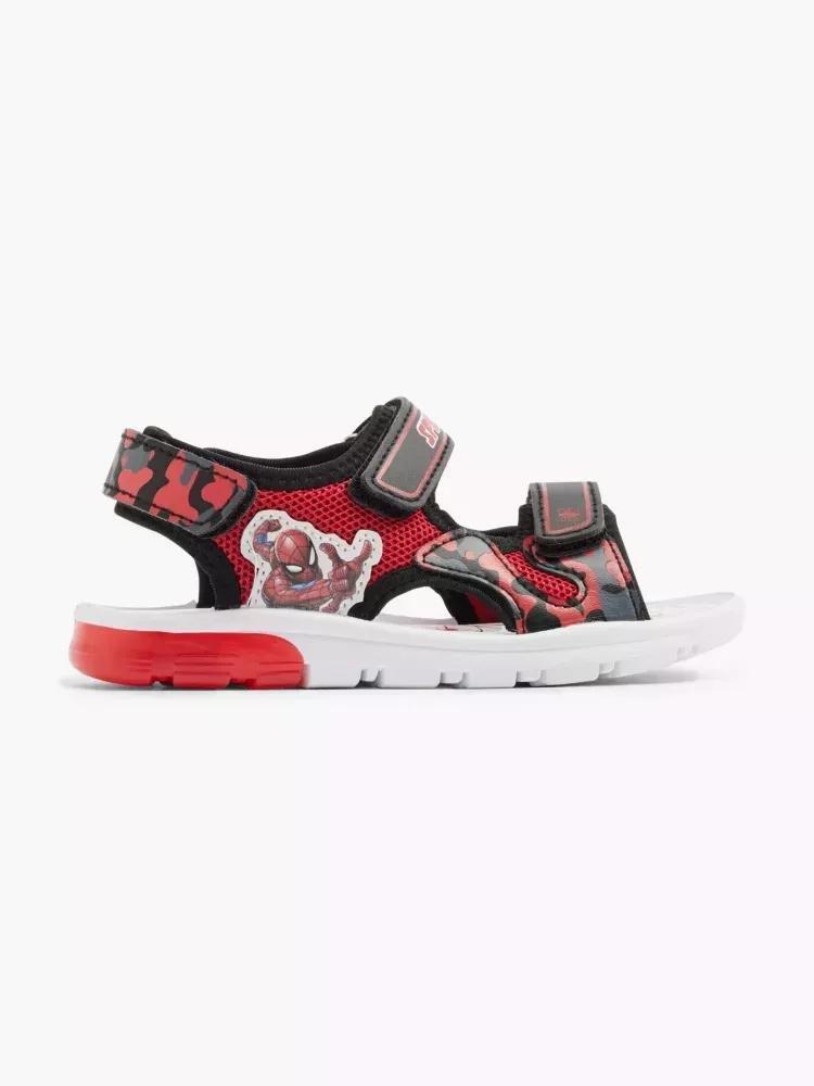Red Strappy Sandals, Kids Boys, , large image number 0