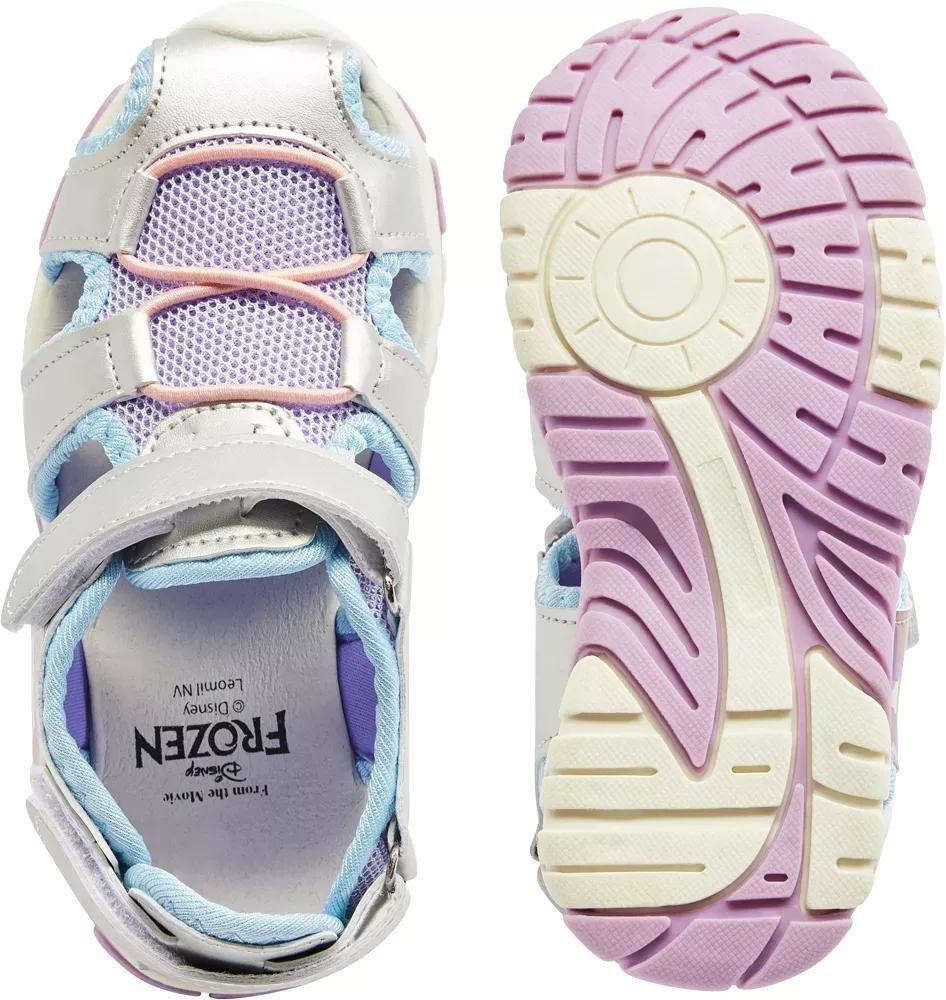 Grey Frozen Sandals, Kids Girls, , large image number 4