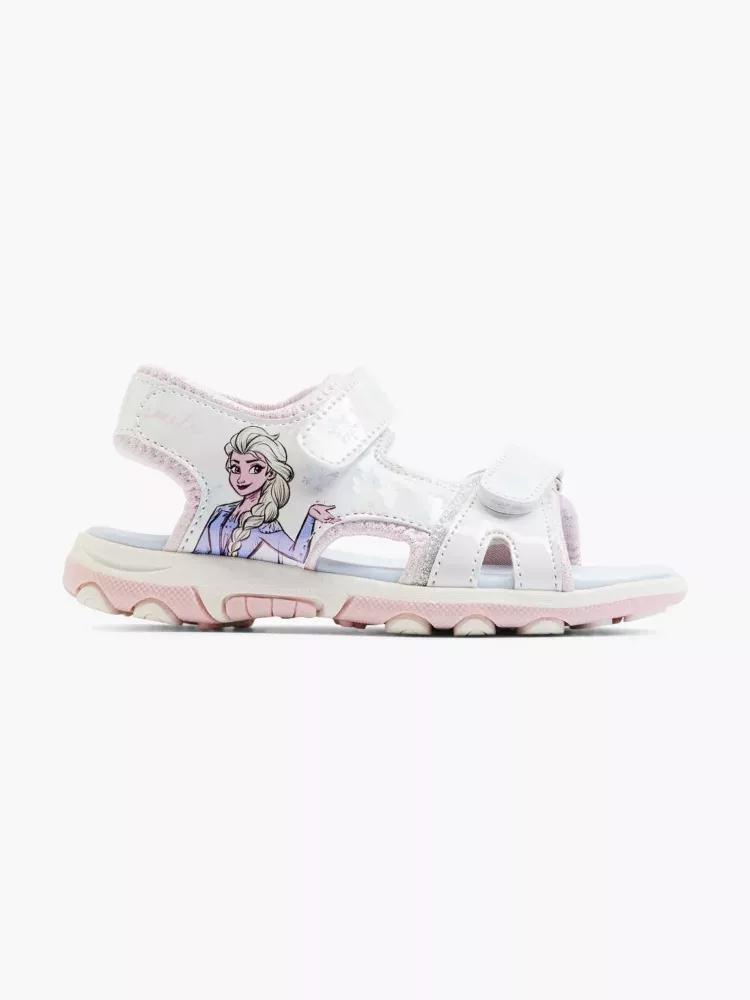 White Frozen Sandals, Kids Girls, , large image number 0