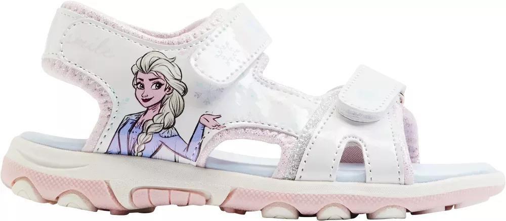 White Frozen Sandals, Kids Girls, , large image number 1