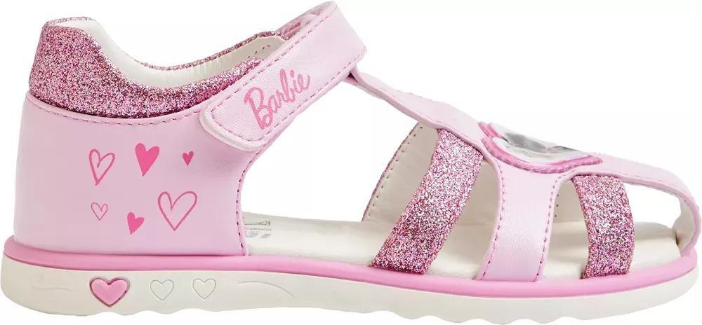 Pink Barbie Sandals, Kids Girls, , large image number 1
