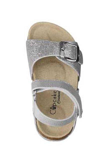 Silver Sandals, Kids Girl, , large image number 2