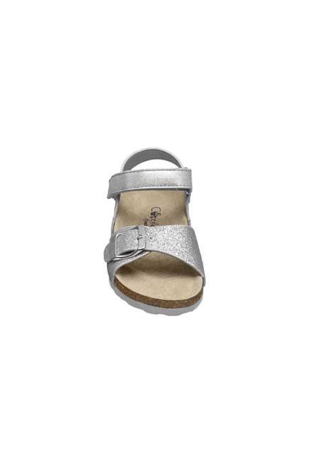 Silver Sandals, Kids Girl, , large image number 3