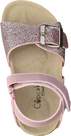 Cake Couture - Pink Sandals With Glitter Details, Baby Girl