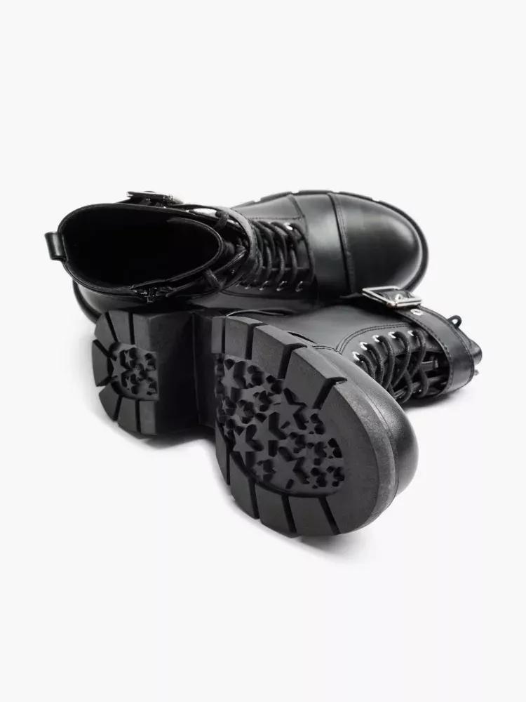 Black Heeled Ankle Boots, , large image number 2