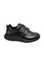 VNCE - Black Leather Oxford Shoes, Kids Boys