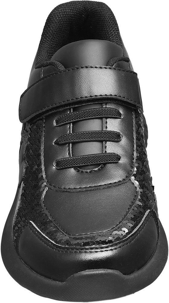 Black Heart Detailed Sneakers, Kids Girls, , large image number 2