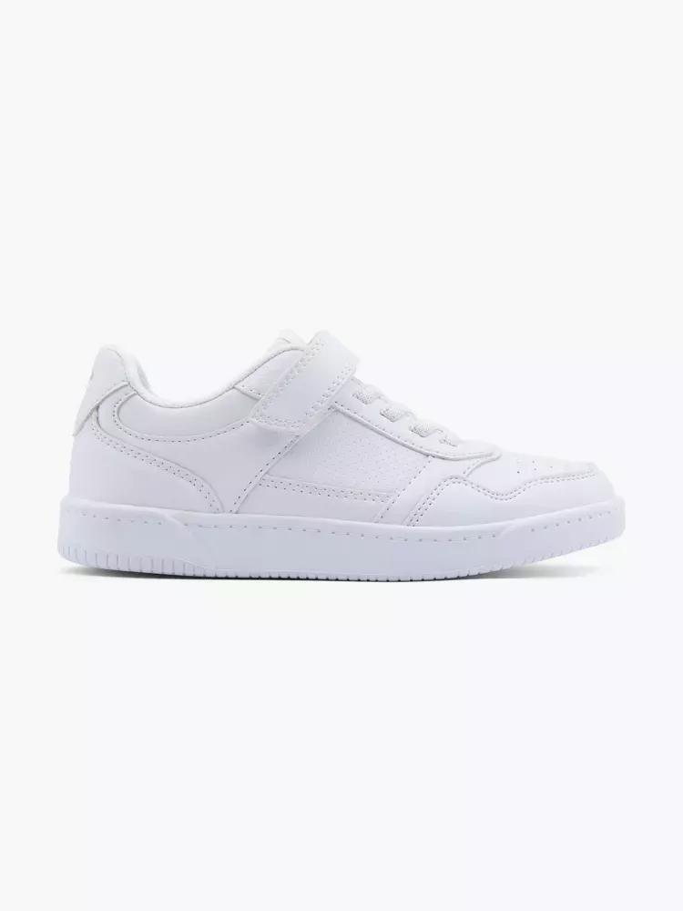 White Laced Sneakers, Kids Boys, , large image number 0