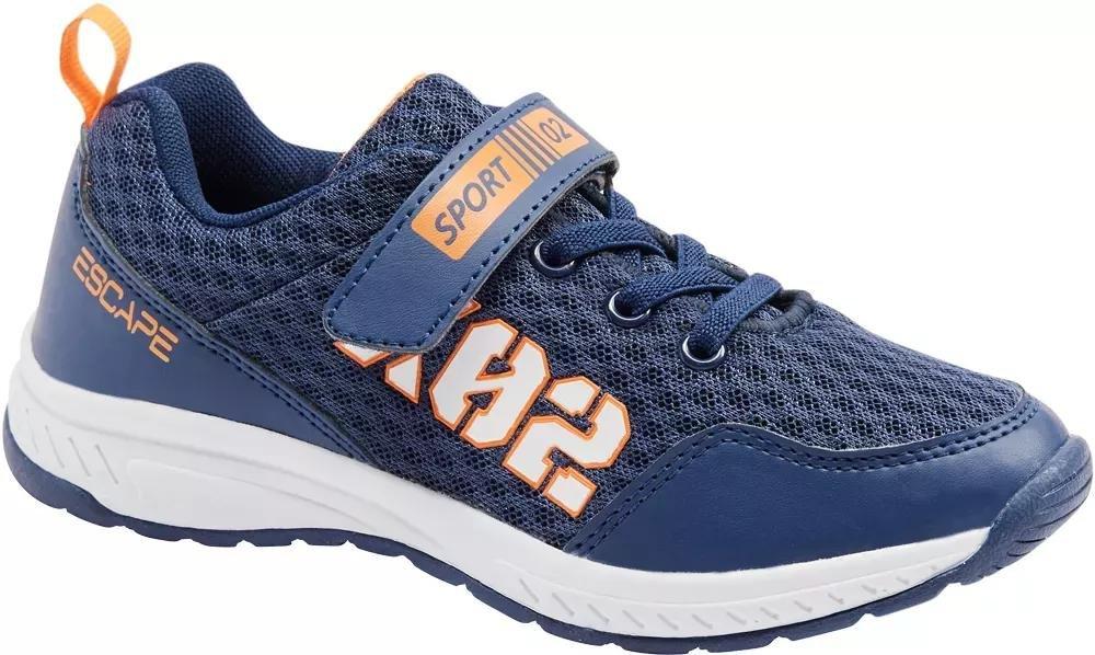 Navy Vty Walking Sneakers, Kids Boys, , large image number 1