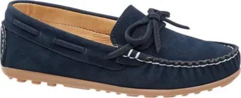 Navy Blue Loafers, Kids Boy, , large image number 0
