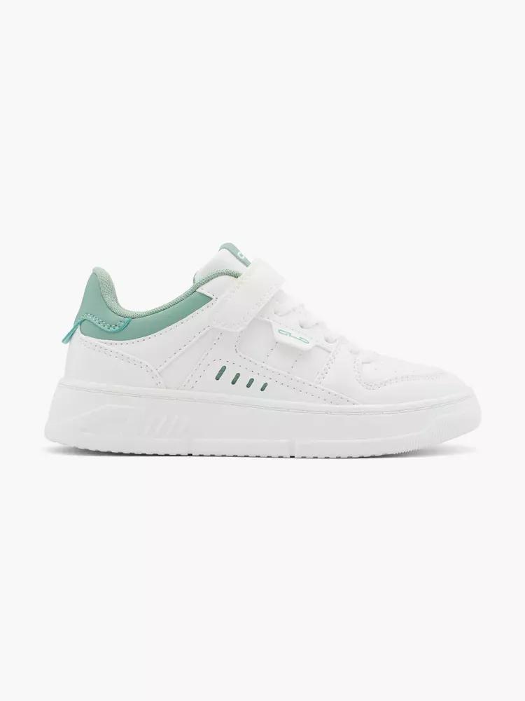 White Low-Top Sneaker, Kids Unisex, , large image number 0