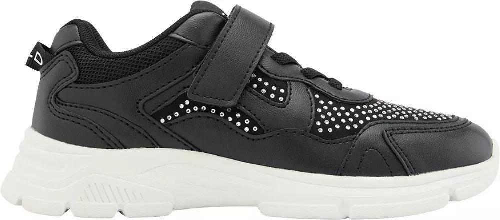 Black Chunky Gem Trainers, Kids Unisex, , large image number 1