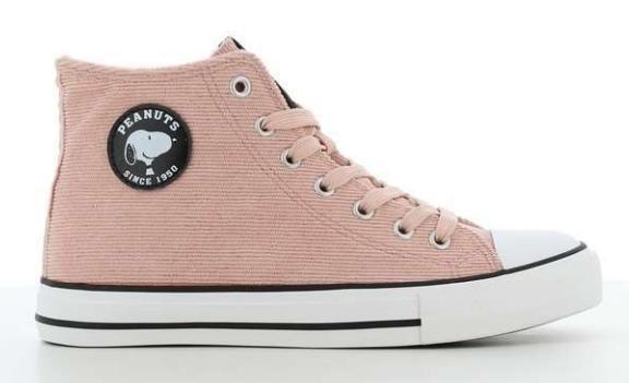 Pink Snoopy High-Tops Sneakers, , medium