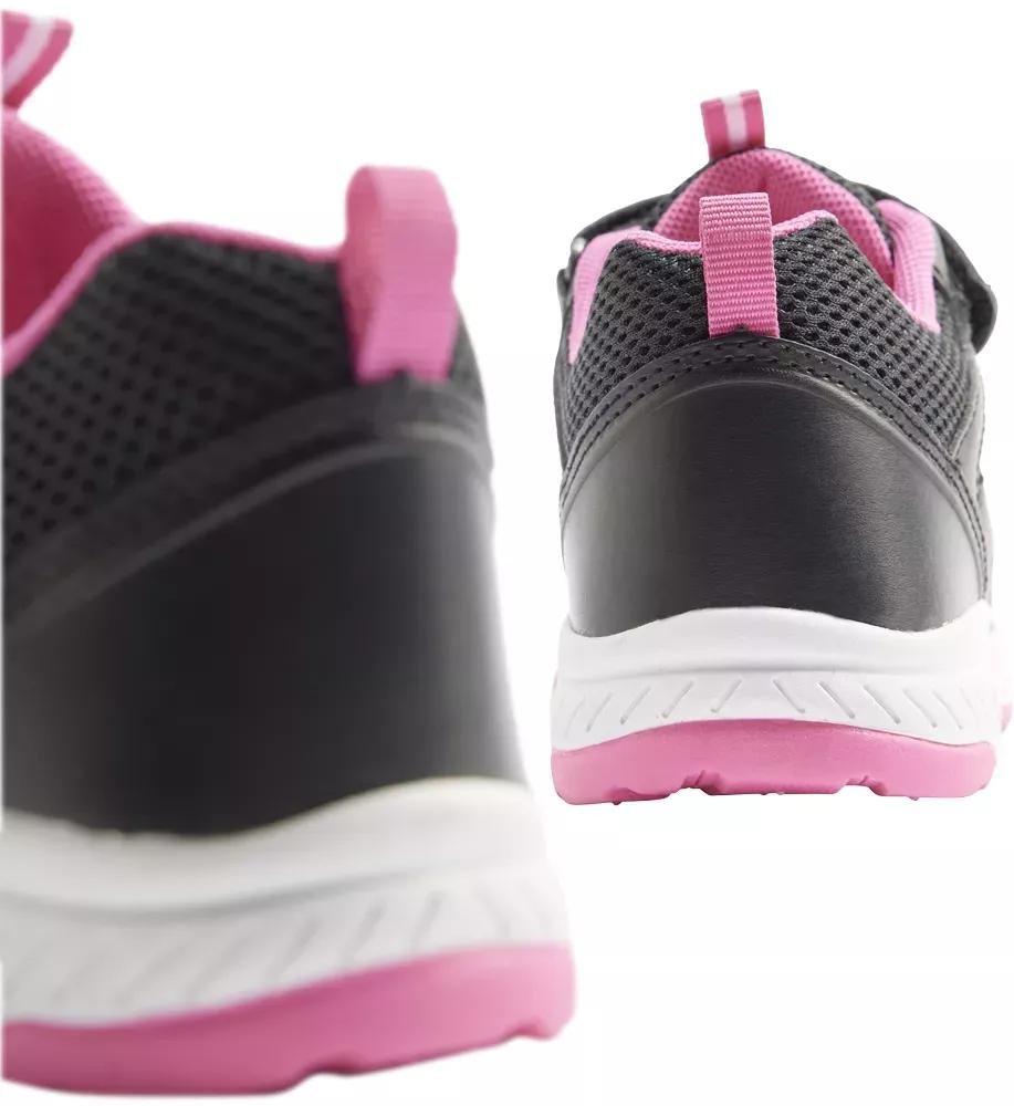 Black Mesh Sneakers, Kids Girls, , large image number 5