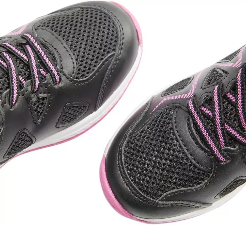 Black Mesh Sneakers, Kids Girls, , large image number 6