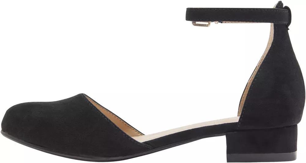 Black Suede Ballerinas, Kids Girls, , large image number 3