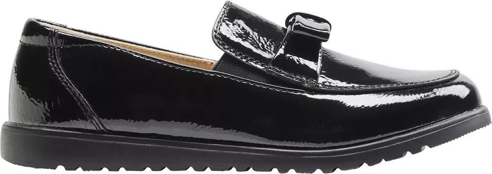 Black Bow Loafers, Kids Girls, , large image number 2