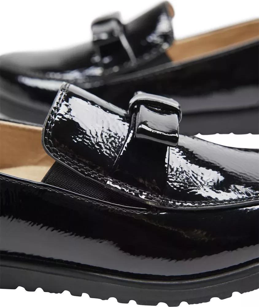Black Bow Loafers, Kids Girls, , large image number 6