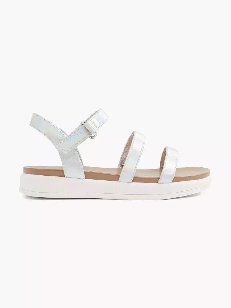 Black Comfort Sandals, , large image number 0