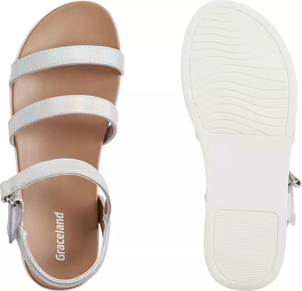 Black Comfort Sandals, , large image number 4