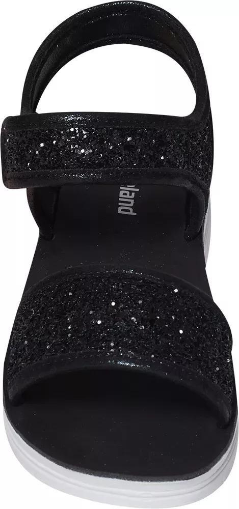 Black Sparkly Sandal, Kids Girls, , large image number 2