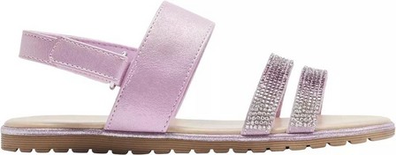 Graceland - Pink Crystals Straps Sandals, Kids Girls