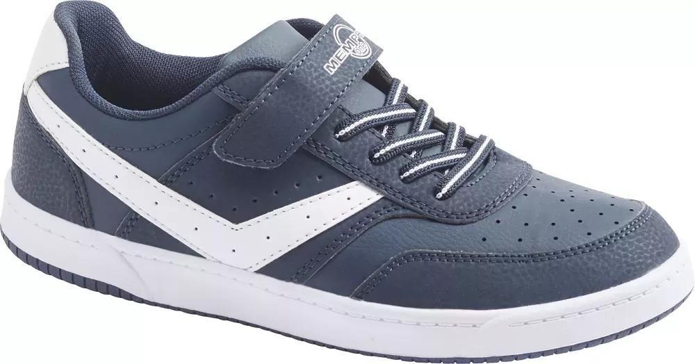 Navy Casual Sneakers,Kids Boys, , large image number 1
