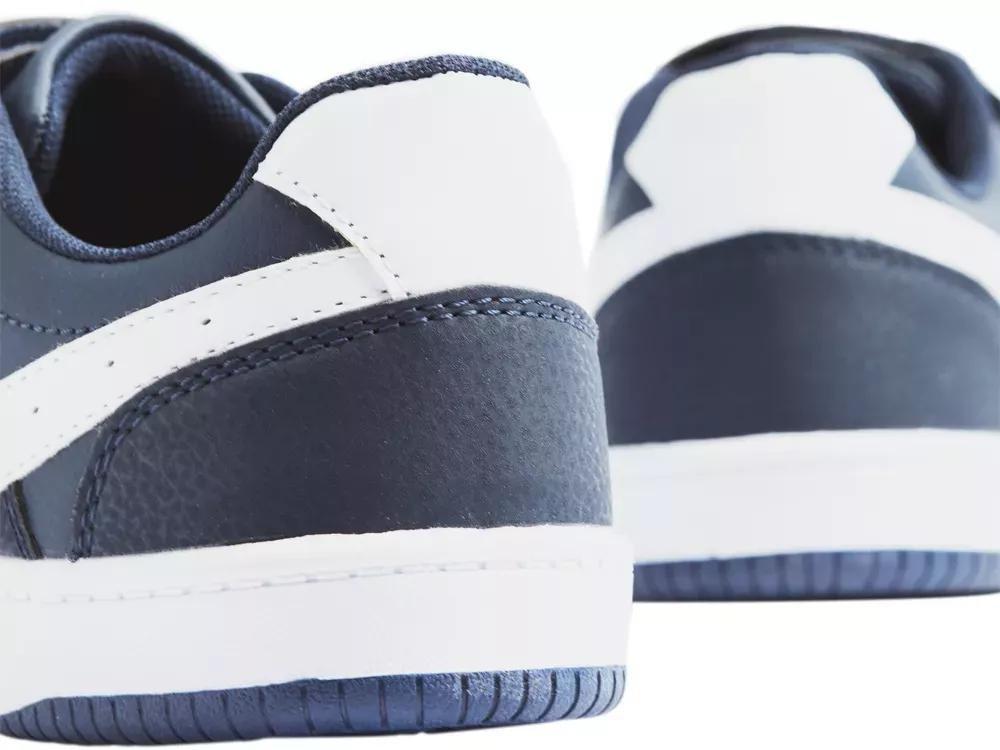 Navy Casual Sneakers,Kids Boys, , large image number 5