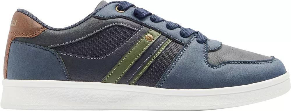 Navy Lace-Ups Shoes, Kids Boys, , large image number 2