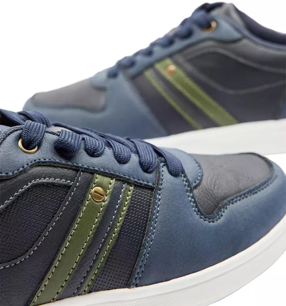 Navy Lace-Ups Shoes, Kids Boys, , large image number 6
