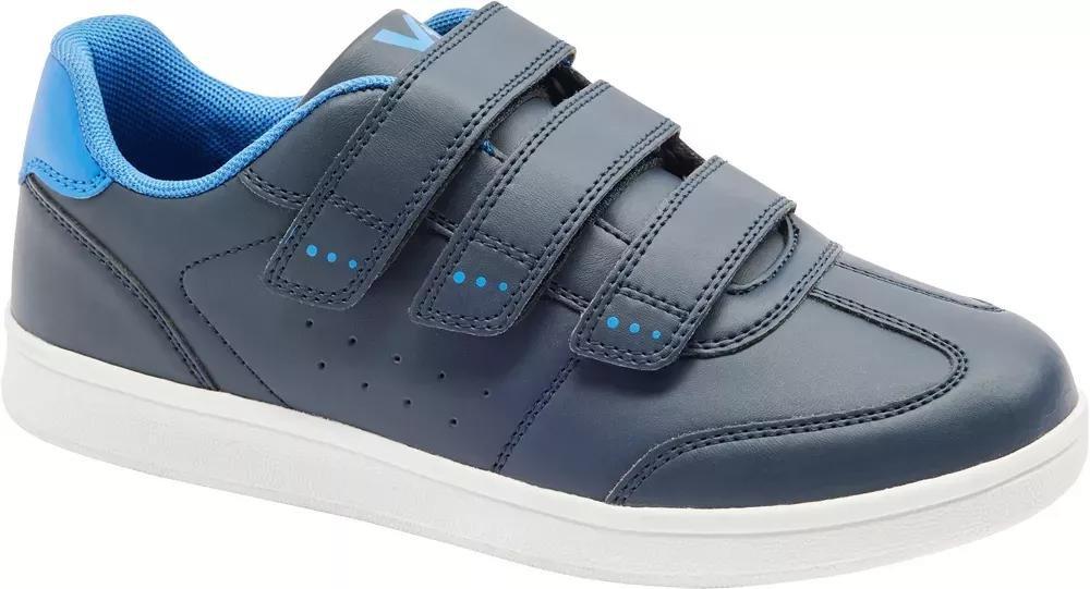 Black Strappy Sneaker, Kid Unisex, , large image number 1