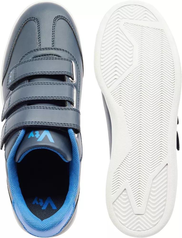 Black Strappy Sneaker, Kid Unisex, , large image number 4